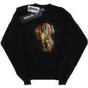 Sweat-shirt enfant Marvel Avengers Endgame Infinity Gauntlet Splatter