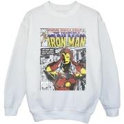 Sweat-shirt enfant Marvel Iron Man Head Gear Off