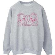 Sweat-shirt Disney Chip 'n' Dale Nuts About You