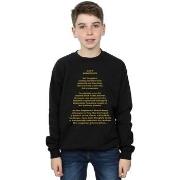 Sweat-shirt enfant Disney Revenge Of The Sith Opening Crawl