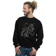 Sweat-shirt Harry Potter Unicorn Line Art