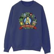 Sweat-shirt Marvel Santa's Super Helpers