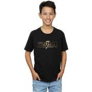 T-shirt enfant Dc Comics Shazam Text Logo