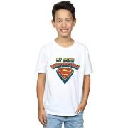 T-shirt enfant Dc Comics Superman My Dad Is Indestructible