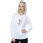 Sweat-shirt Dessins Animés Bugs Bunny Drawing Instruction