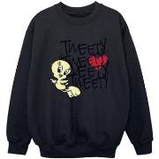 Sweat-shirt enfant Dessins Animés Tweety Love Heart