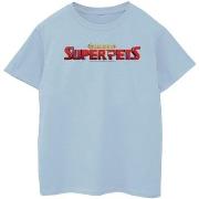 T-shirt enfant Dc Comics DC League Of Super-Pets Movie Logo