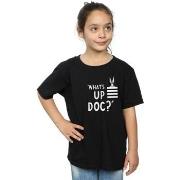 T-shirt enfant Dessins Animés Bugs Bunny What's Up Doc Stripes