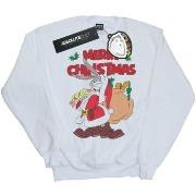 Sweat-shirt enfant Dessins Animés Santa Bugs Bunny