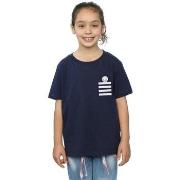 T-shirt enfant Dessins Animés Tweety Pie Striped Faux Pocket