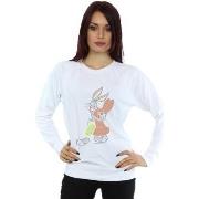 Sweat-shirt Dessins Animés Bugs Bunny Yummy Easter