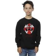 Sweat-shirt enfant Dessins Animés Taz England Face