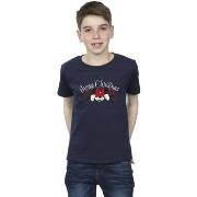 T-shirt enfant Disney Minnie Mouse Christmas Holly