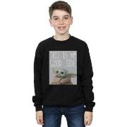 Sweat-shirt enfant Disney The Mandalorian The Child Good Side