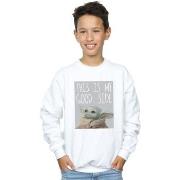 Sweat-shirt enfant Disney The Mandalorian The Child Good Side