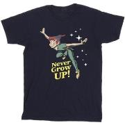 T-shirt enfant Disney Never Grow Up