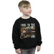 Sweat-shirt enfant Disney The Mandalorian Come To The Cute Side