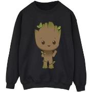 Sweat-shirt Marvel I Am Groot Chibi Wave Pose