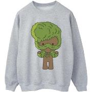 Sweat-shirt Marvel I Am Groot Chibi Flex