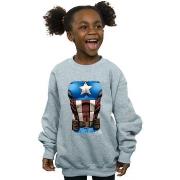 Sweat-shirt enfant Marvel Captain America Chest Burst