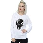 Sweat-shirt Marvel The Punisher Distrressed Skull