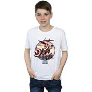 T-shirt enfant Marvel In Battle