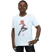 T-shirt enfant Marvel Black Widow Silhouette