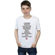 T-shirt enfant Marvel Winter Soldier Trigger Words