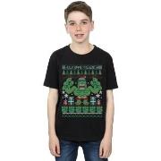 T-shirt enfant Marvel Hulk Want Presents Fair Isle