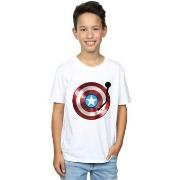 T-shirt enfant Marvel Captain America Turntable
