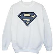 Sweat-shirt enfant Dc Comics Superman Indigo Blue Logo