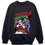 Sweat-shirt enfant Dc Comics Superman Santa Comic