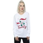 Sweat-shirt Dessins Animés Tweety Pie Christmas