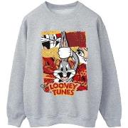 Sweat-shirt Dessins Animés Rabbit New Year