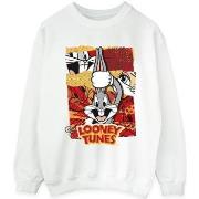 Sweat-shirt Dessins Animés Bugs Rabbit Comic New Year