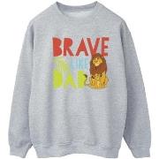 Sweat-shirt Disney The Lion King Brave Like Dad