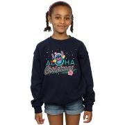 Sweat-shirt enfant Disney Lilo And Stitch Aloha Christmas