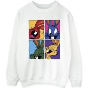 Sweat-shirt Dessins Animés Bugs Pop Art