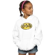 Sweat-shirt enfant Dc Comics Batman Japanese Logo Yellow