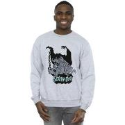 Sweat-shirt Scooby Doo Scared Jump