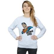 Sweat-shirt Dc Comics Superman Lover
