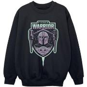 Sweat-shirt enfant Disney The Mandalorian Fierce Warrior