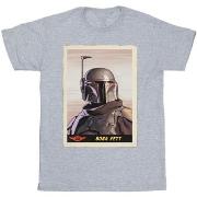 T-shirt enfant Disney The Mandalorian Boba Fett