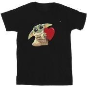 T-shirt enfant Disney The Mandalorian The Kids With Heart