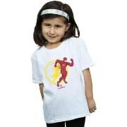 T-shirt enfant Dc Comics The Flash Running Emblem