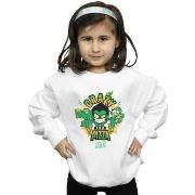 Sweat-shirt enfant Dc Comics Teen Titans Go Crazy For Pizza