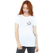 T-shirt Disney Classics Marie Face Pocket