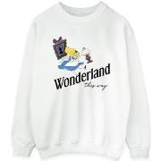 Sweat-shirt Disney Alice In Wonderland This Way