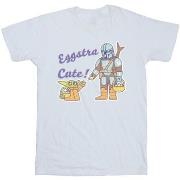 T-shirt enfant Disney The Mandalorian Eggstra Cute