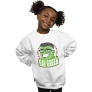 Sweat-shirt enfant Marvel Avengers Endgame Say Green